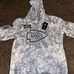Nike Salute To Service Kansas City Chiefs Hoodie BRAND NEW